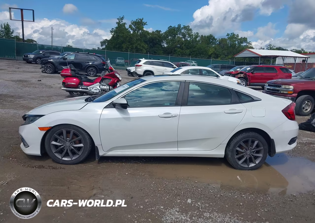 2019 Honda Civic Ex VIN:19XFC1F35KE016035 - 14