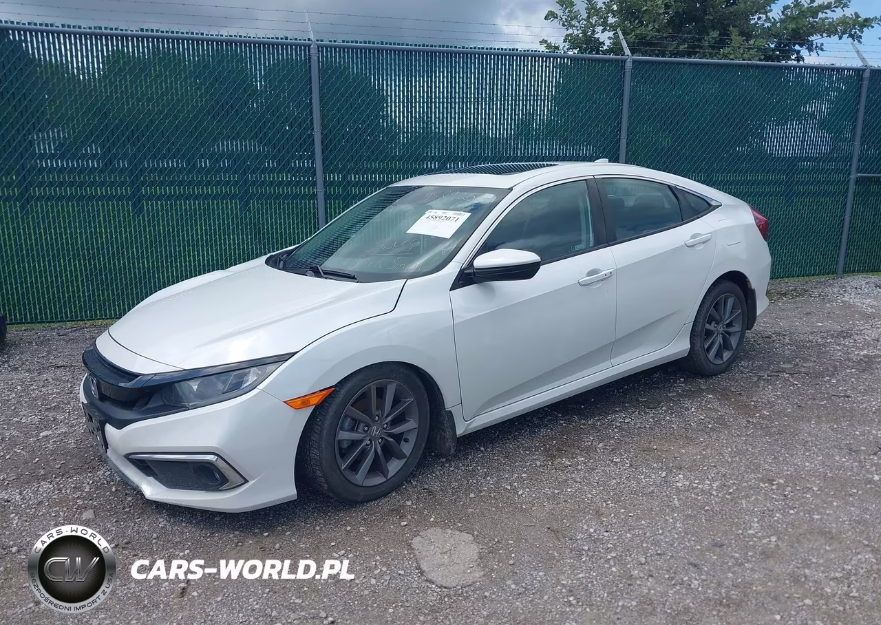 2019 Honda Civic Ex VIN:19XFC1F35KE016035 - 2