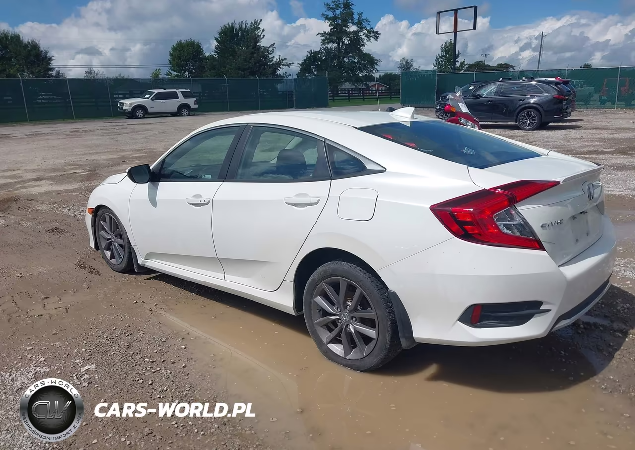 2019 Honda Civic Ex VIN:19XFC1F35KE016035 - 3