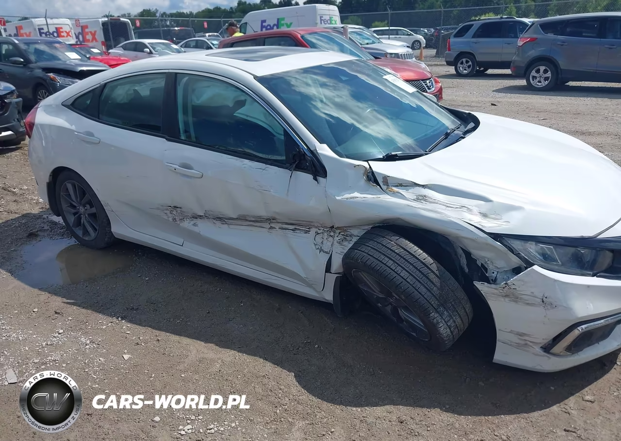 2019 Honda Civic Ex VIN:19XFC1F35KE016035 - 6