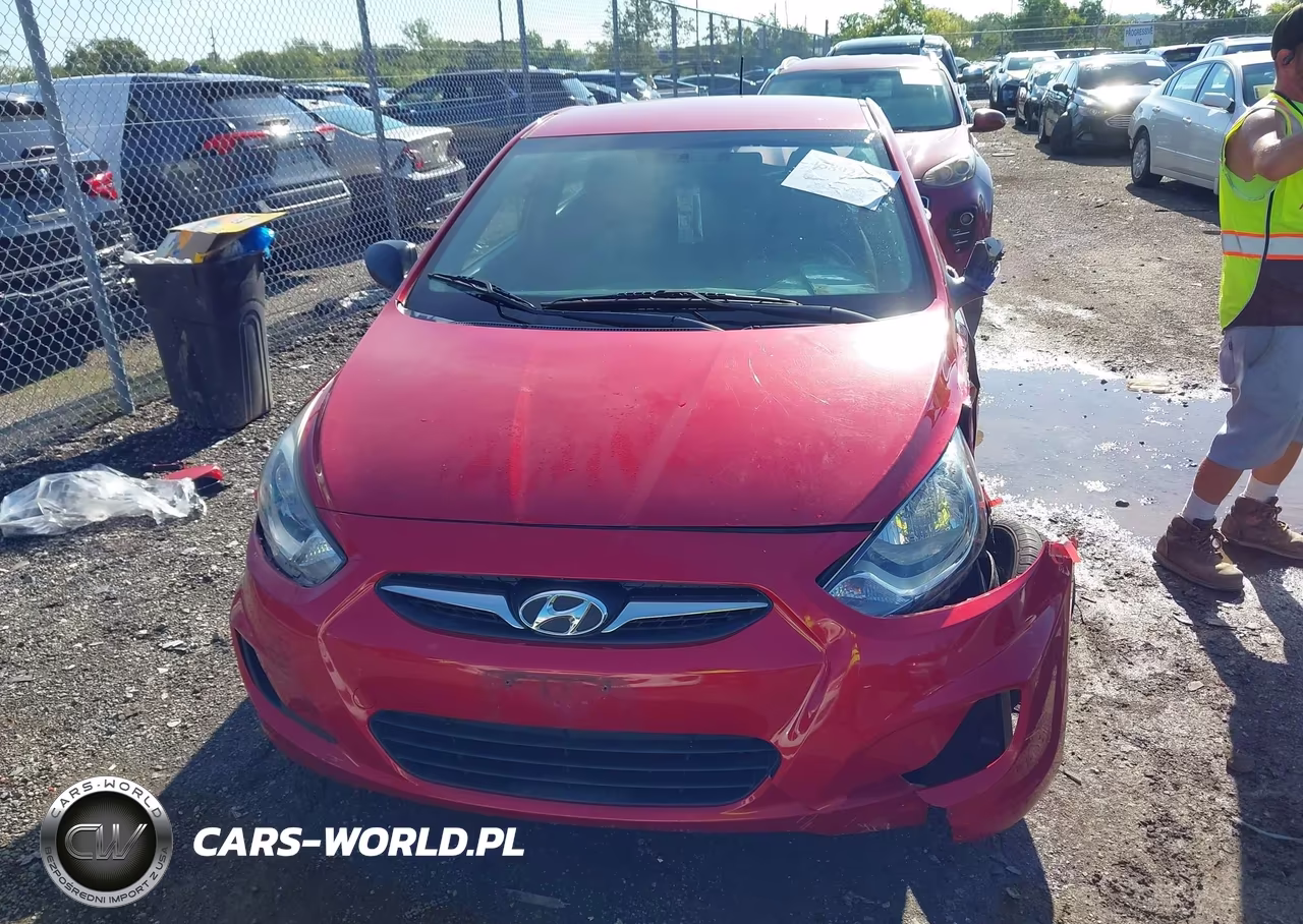 2012 Hyundai Accent Gs VIN:KMHCT5AE7CU048535 - 13