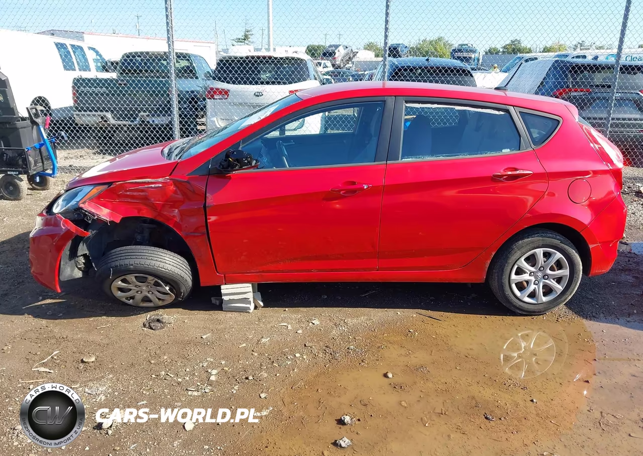 2012 Hyundai Accent Gs VIN:KMHCT5AE7CU048535 - 15