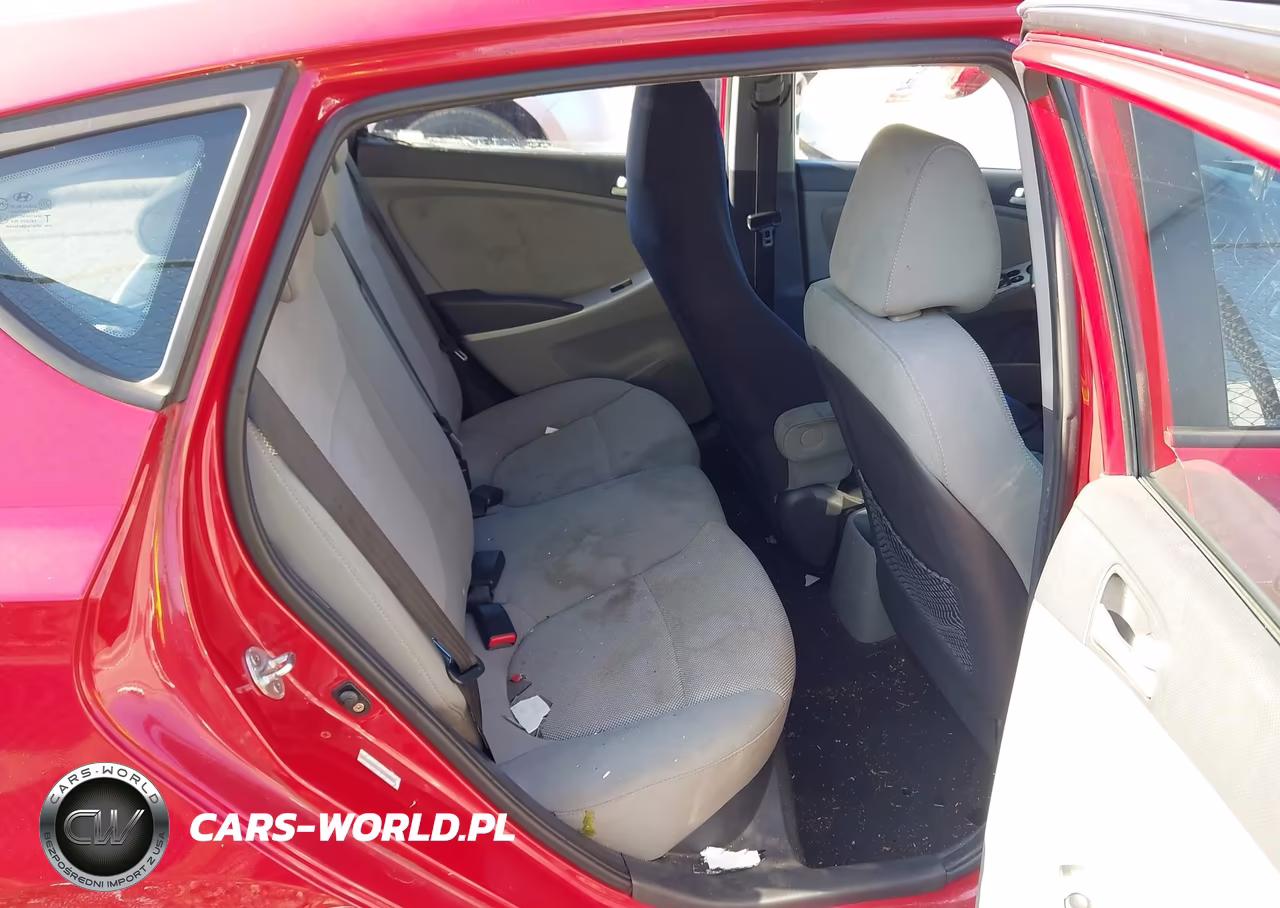 2012 Hyundai Accent Gs VIN:KMHCT5AE7CU048535 - 8