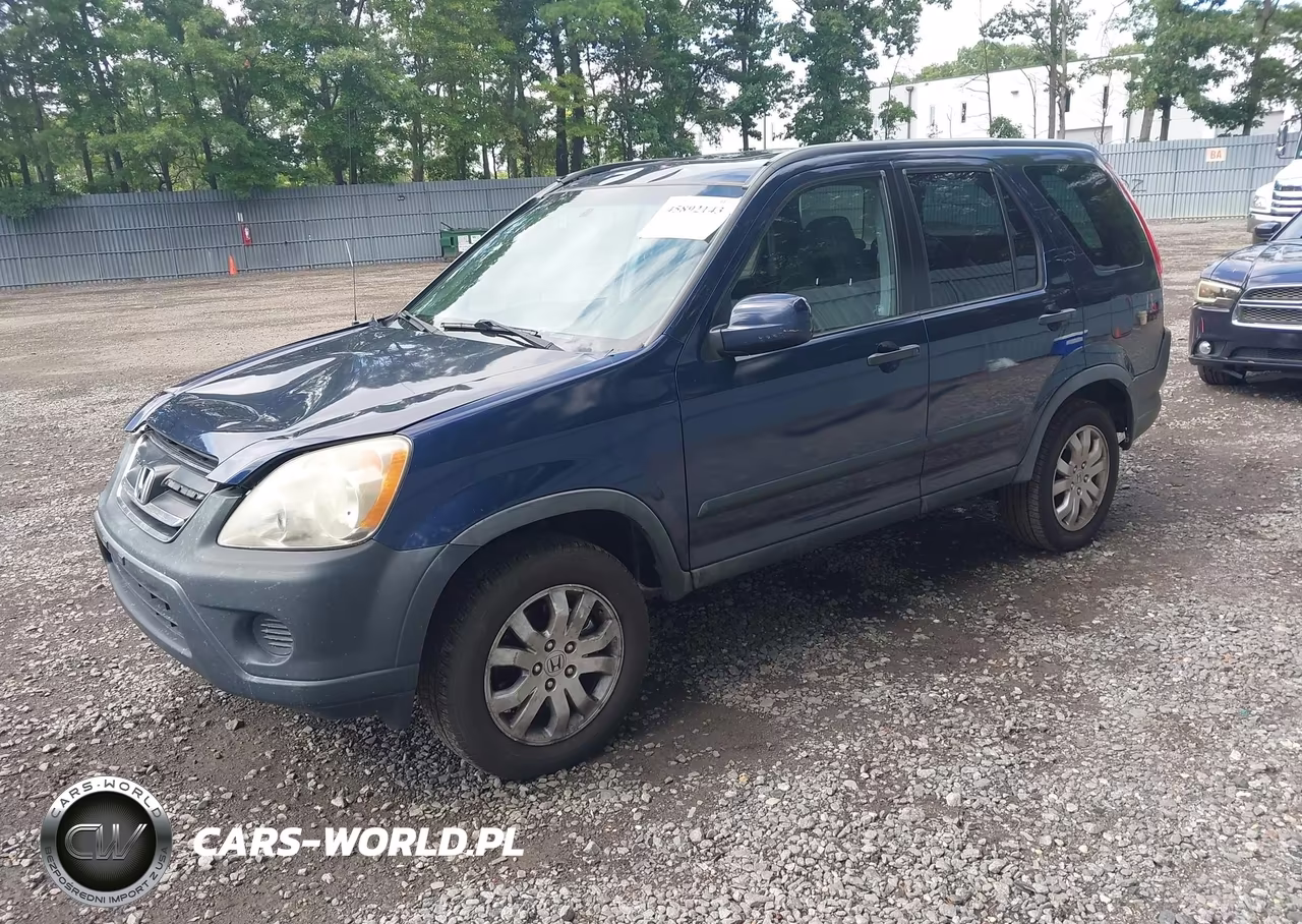2006 Honda Cr-V Ex VIN:JHLRD78866C053455 - 2