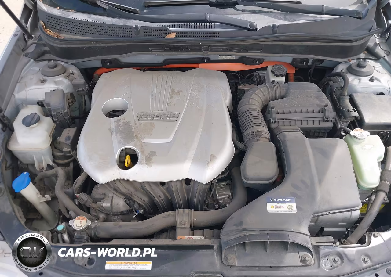 2011 Hyundai Sonata Hybrid VIN:KMHEC4A41BA018568 - 10