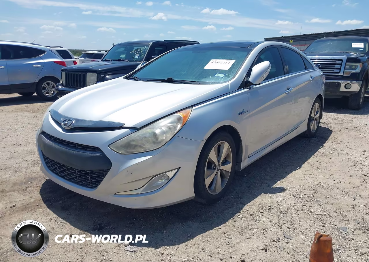 2011 Hyundai Sonata Hybrid VIN:KMHEC4A41BA018568 - 2