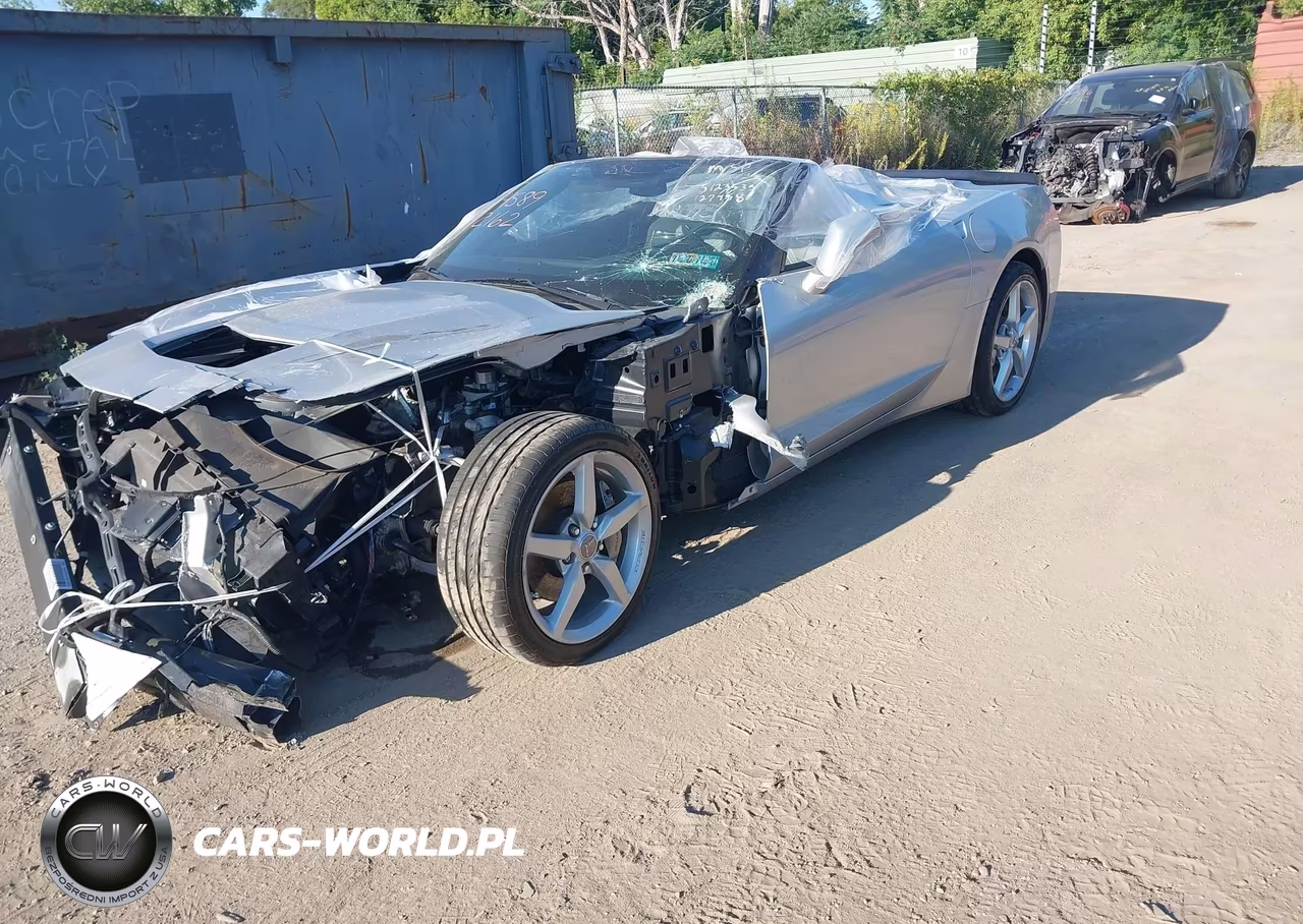 2014 Chevrolet Corvette Stingray VIN:1G1YD3D71E5123535 - 2