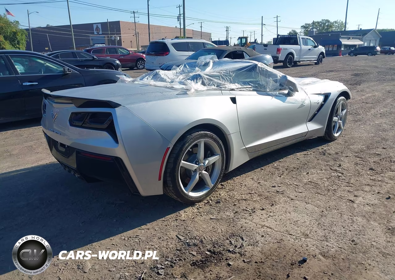 2014 Chevrolet Corvette Stingray VIN:1G1YD3D71E5123535 - 4