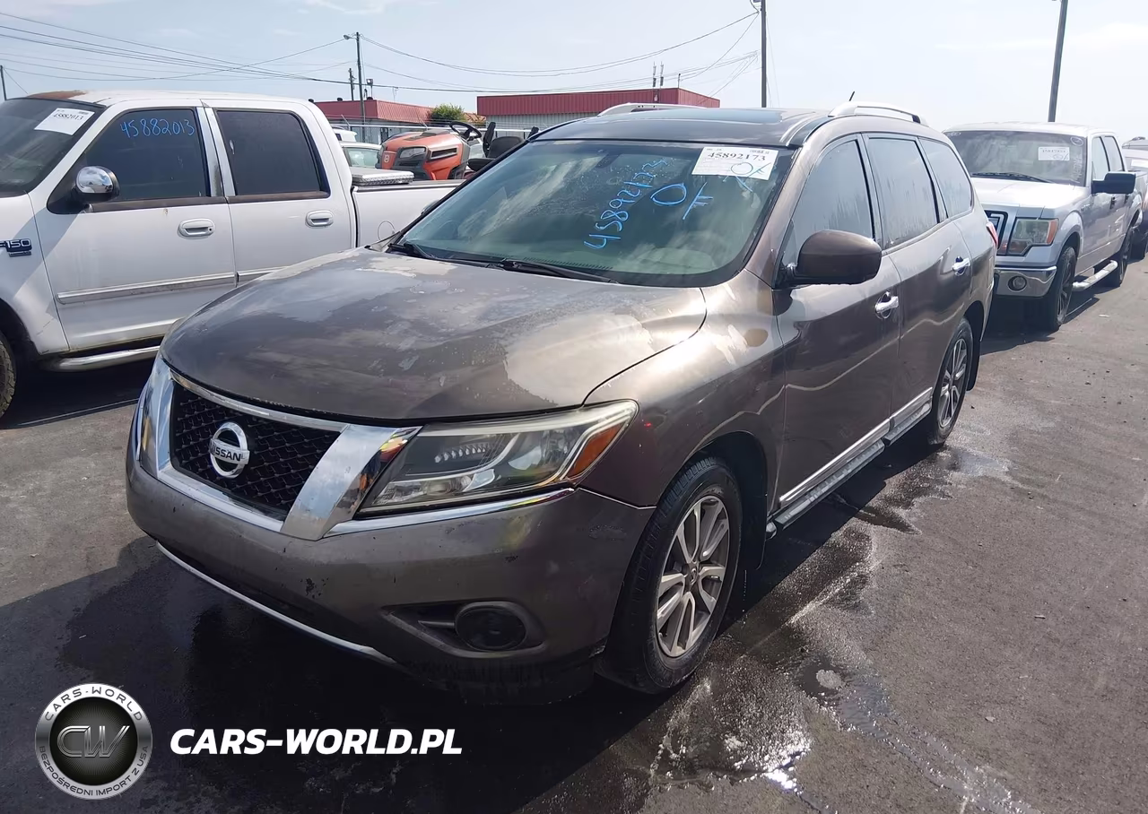 2015 Nissan Pathfinder Sl VIN:5N1AR2MN2FC713710 - 2