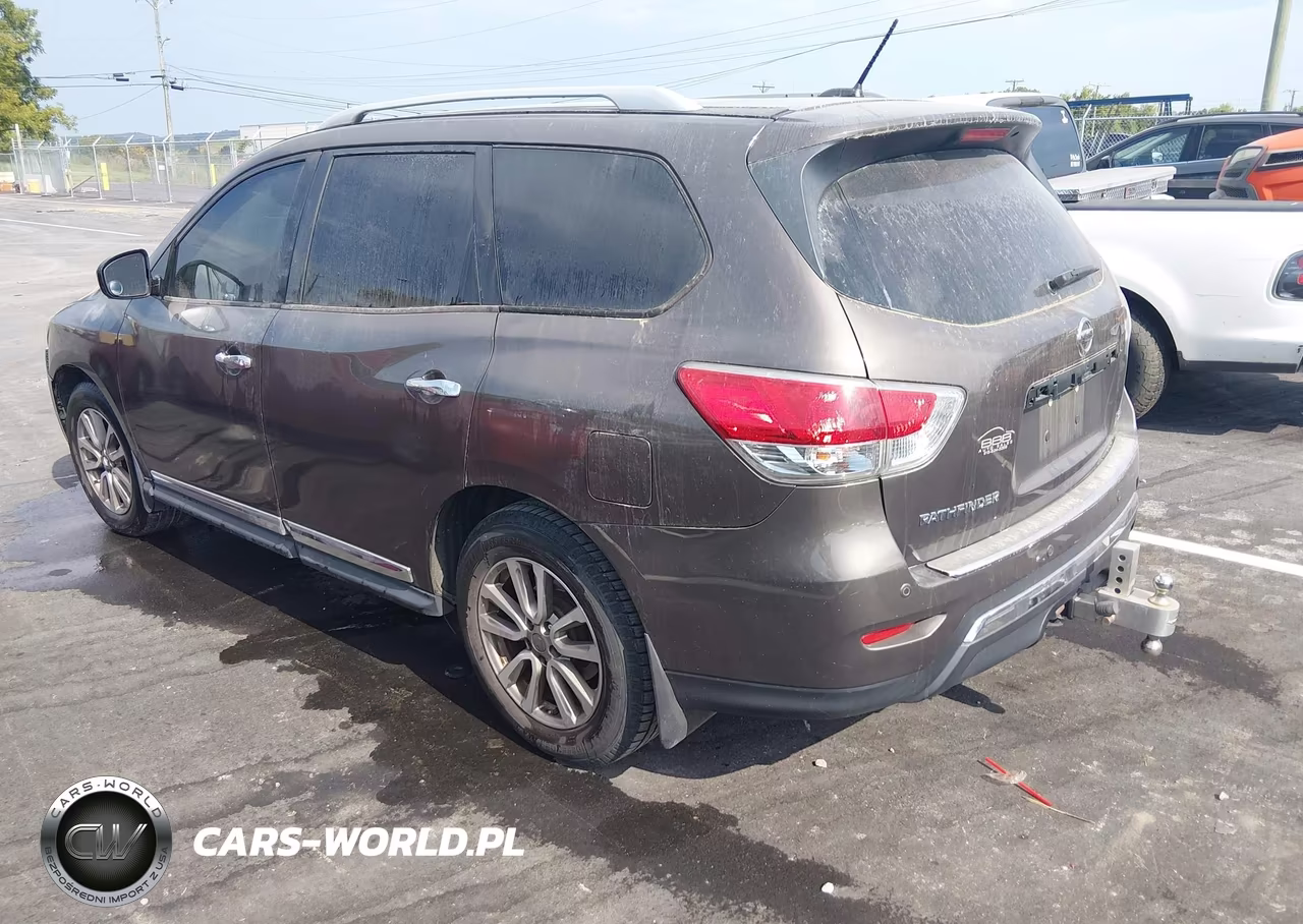 2015 Nissan Pathfinder Sl VIN:5N1AR2MN2FC713710 - 3