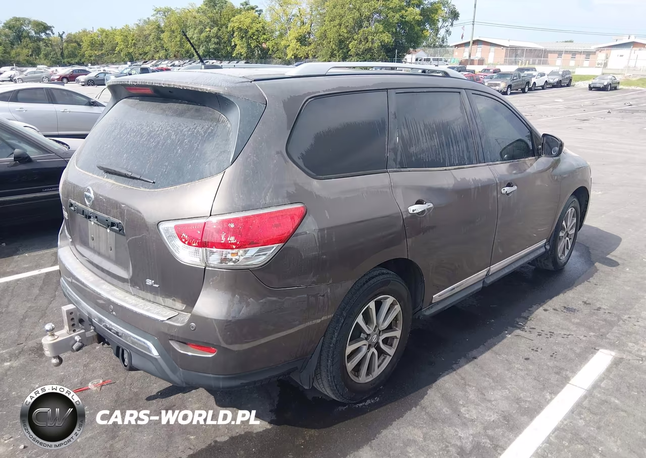 2015 Nissan Pathfinder Sl VIN:5N1AR2MN2FC713710 - 4