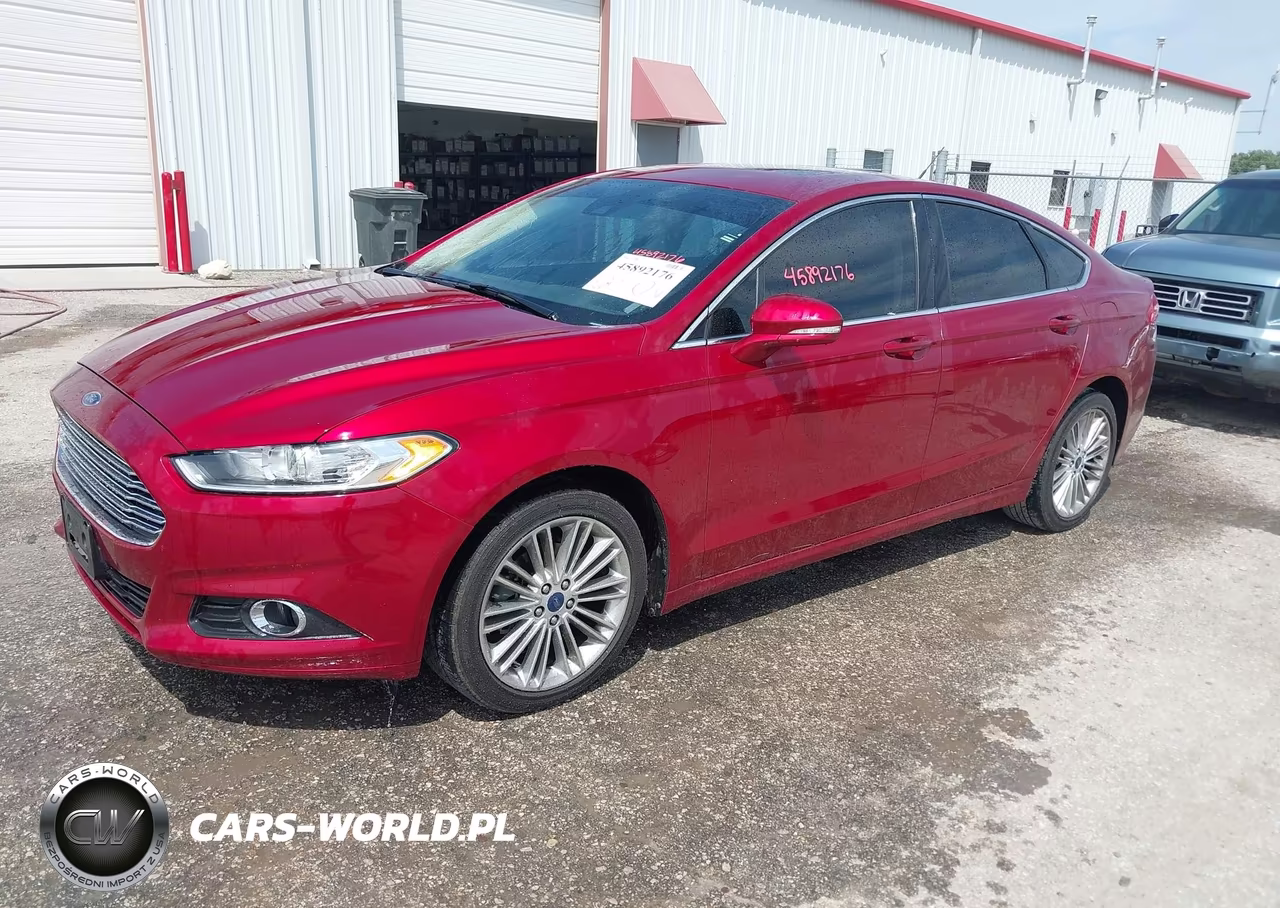 2014 Ford Fusion Se VIN:3FA6P0H97ER110176 - 2