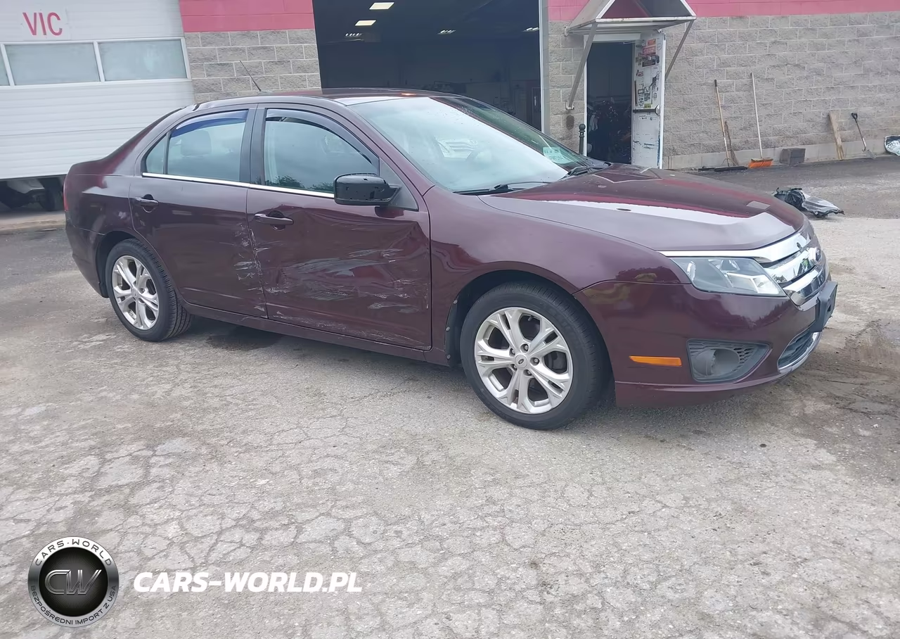 2012 Ford Fusion Se VIN:3FAHP0HA4CR370258 - 1
