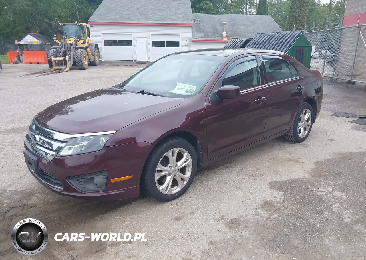 2012 Ford Fusion Se VIN:3FAHP0HA4CR370258 - 2