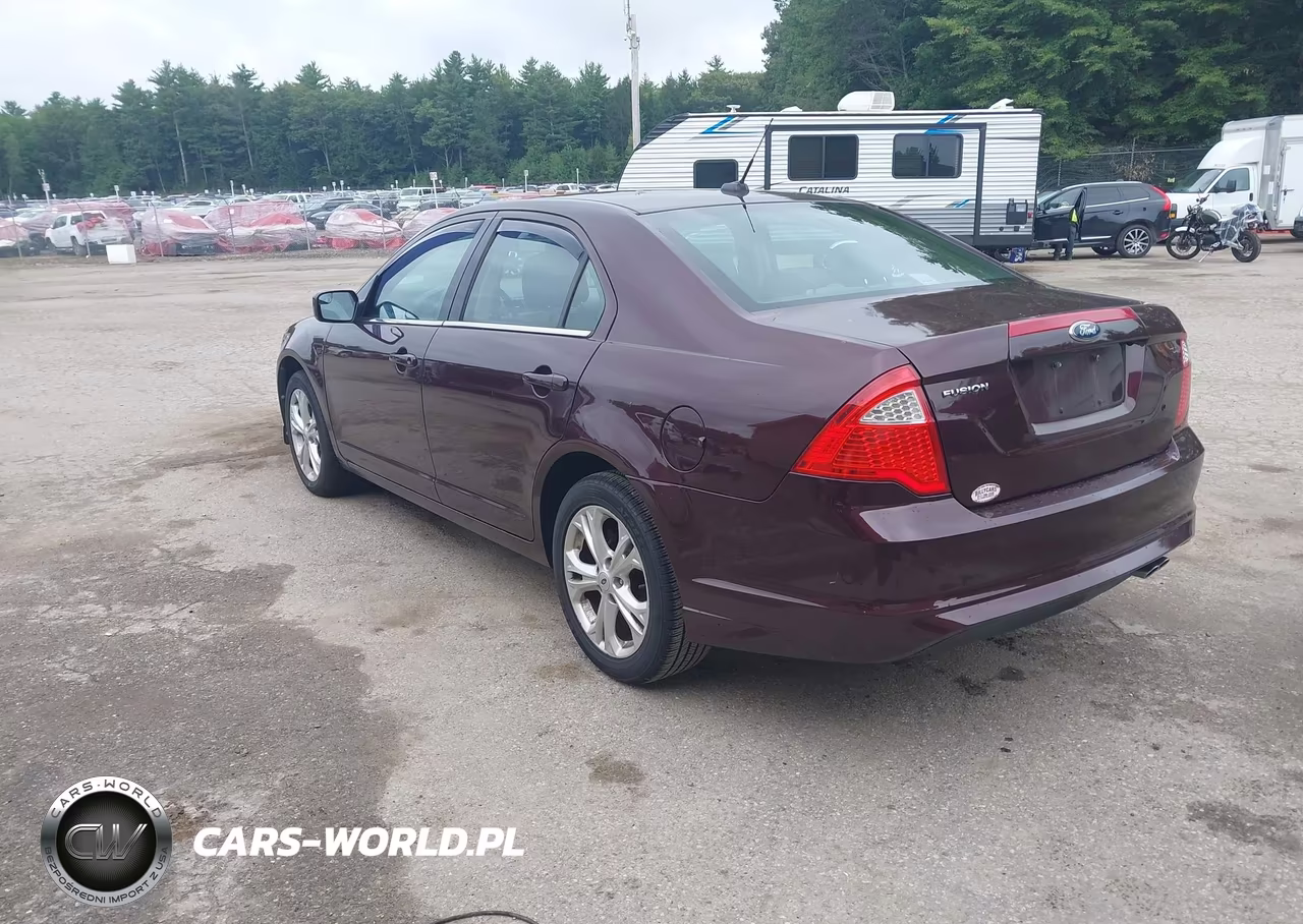 2012 Ford Fusion Se VIN:3FAHP0HA4CR370258 - 3