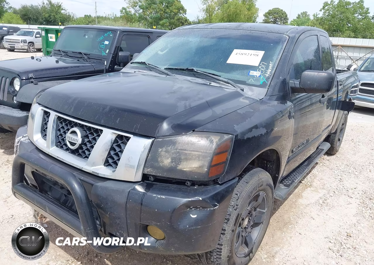 2012 Nissan Titan Sv VIN:1N6BA0CA3CN315017 - 2