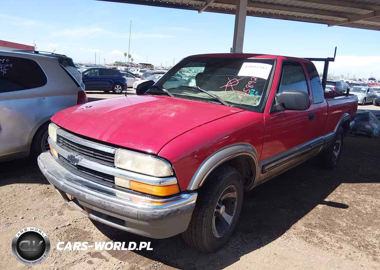 1998 Chevrolet S-10 Ls Fleetside VIN:1GCCS19W4W8191193 - 2