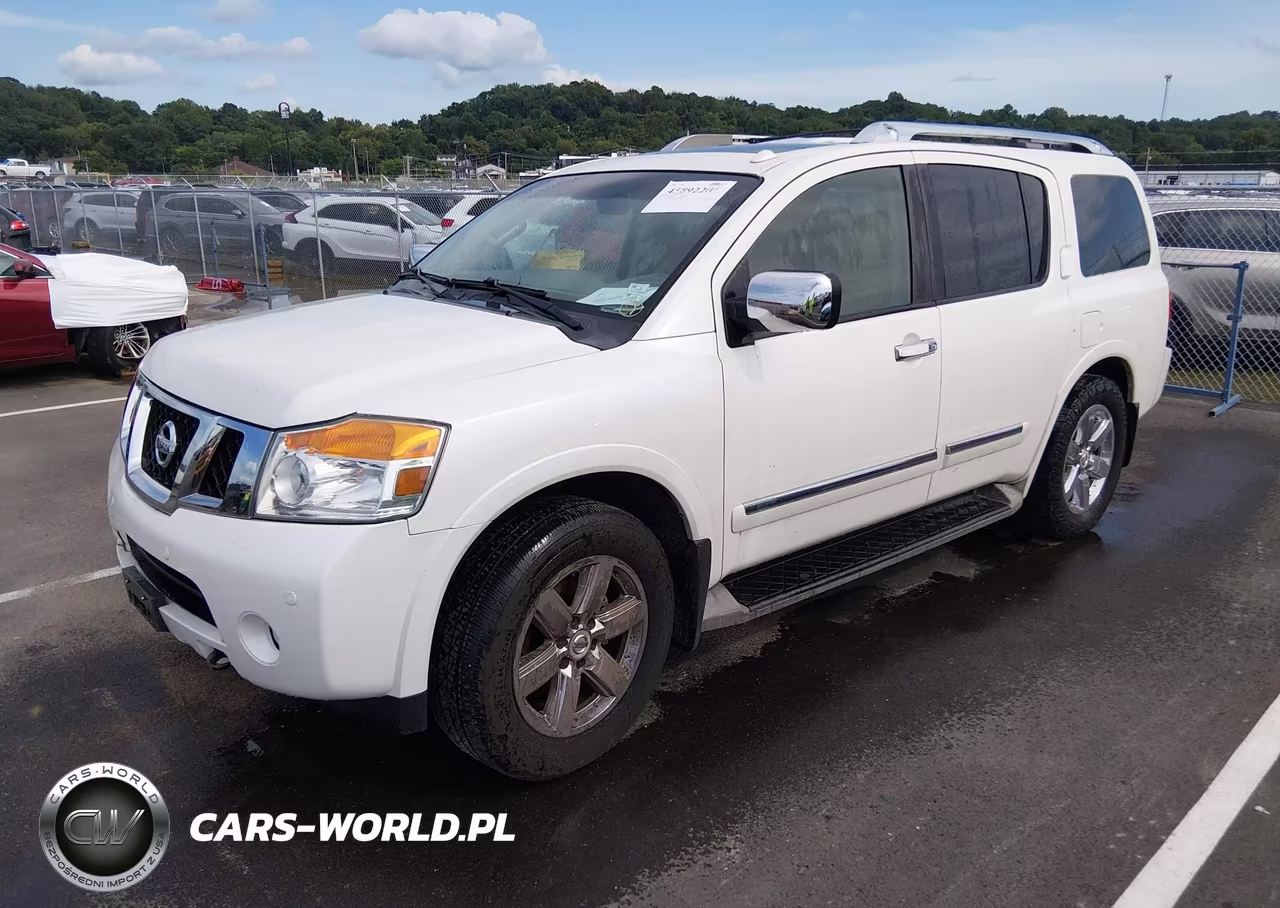2014 Nissan Armada Platinum VIN:5N1AA0NE0EN608239 - 2