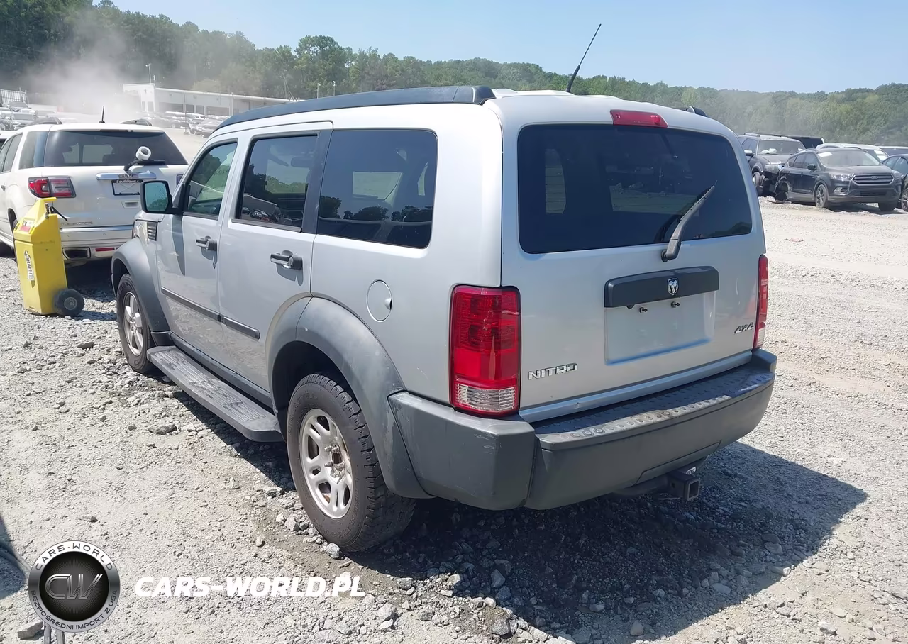 2007 Dodge Nitro Sxt VIN:1D8GU28K77W581901 - 3