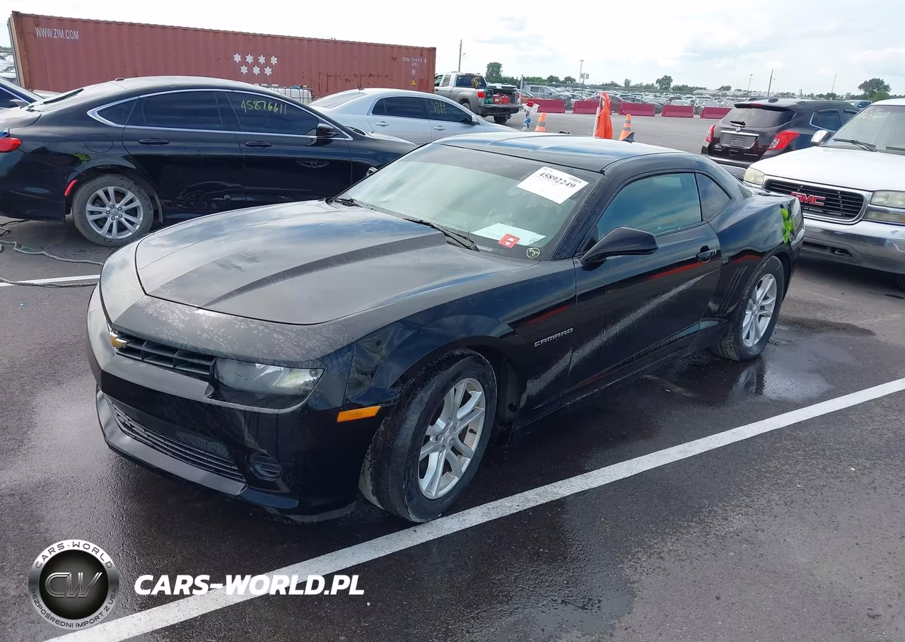 2014 Chevrolet Camaro 2Ls VIN:2G1FA1E38E9261527 - 2