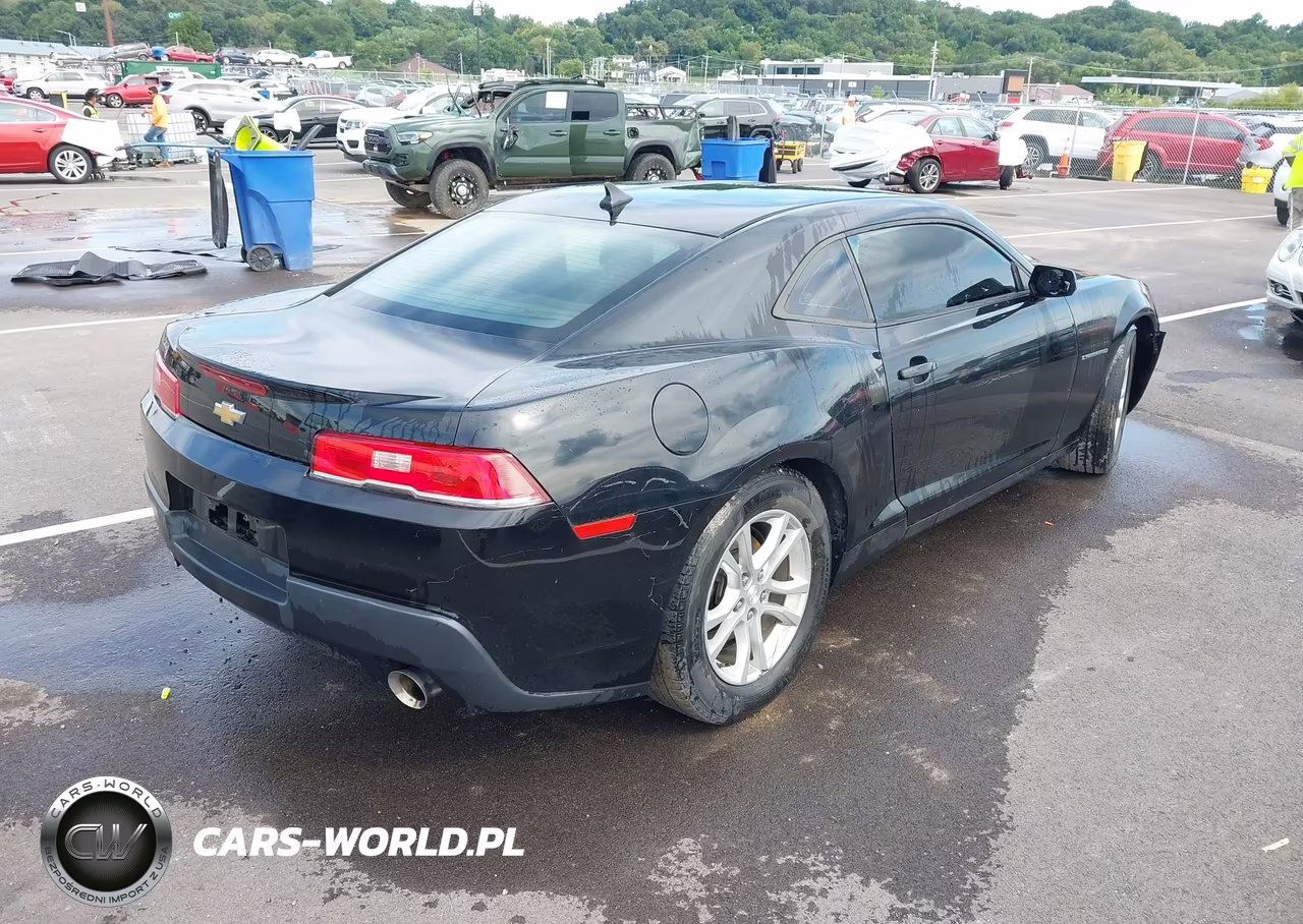 2014 Chevrolet Camaro 2Ls VIN:2G1FA1E38E9261527 - 4