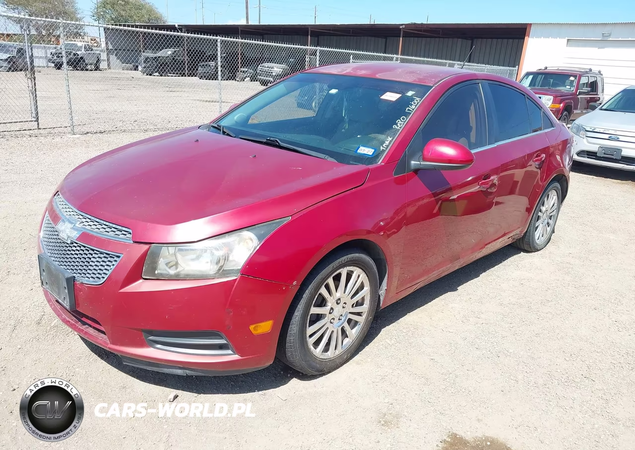 2013 Chevrolet Cruze Eco Auto VIN:1G1PH5SB3D7176601 - 2