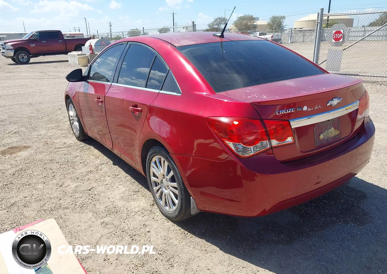 2013 Chevrolet Cruze Eco Auto VIN:1G1PH5SB3D7176601 - 3