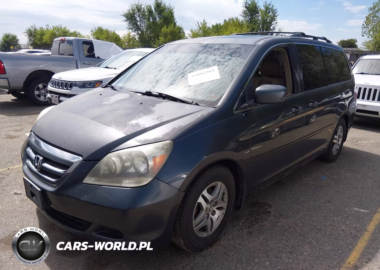 2005 Honda Odyssey Ex-L VIN:5FNRL387X5B028110 - 2