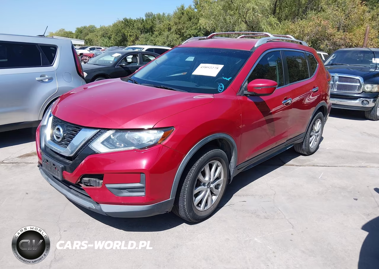 2017 Nissan Rogue Sv VIN:JN8AT2MT1HW392429 - 2