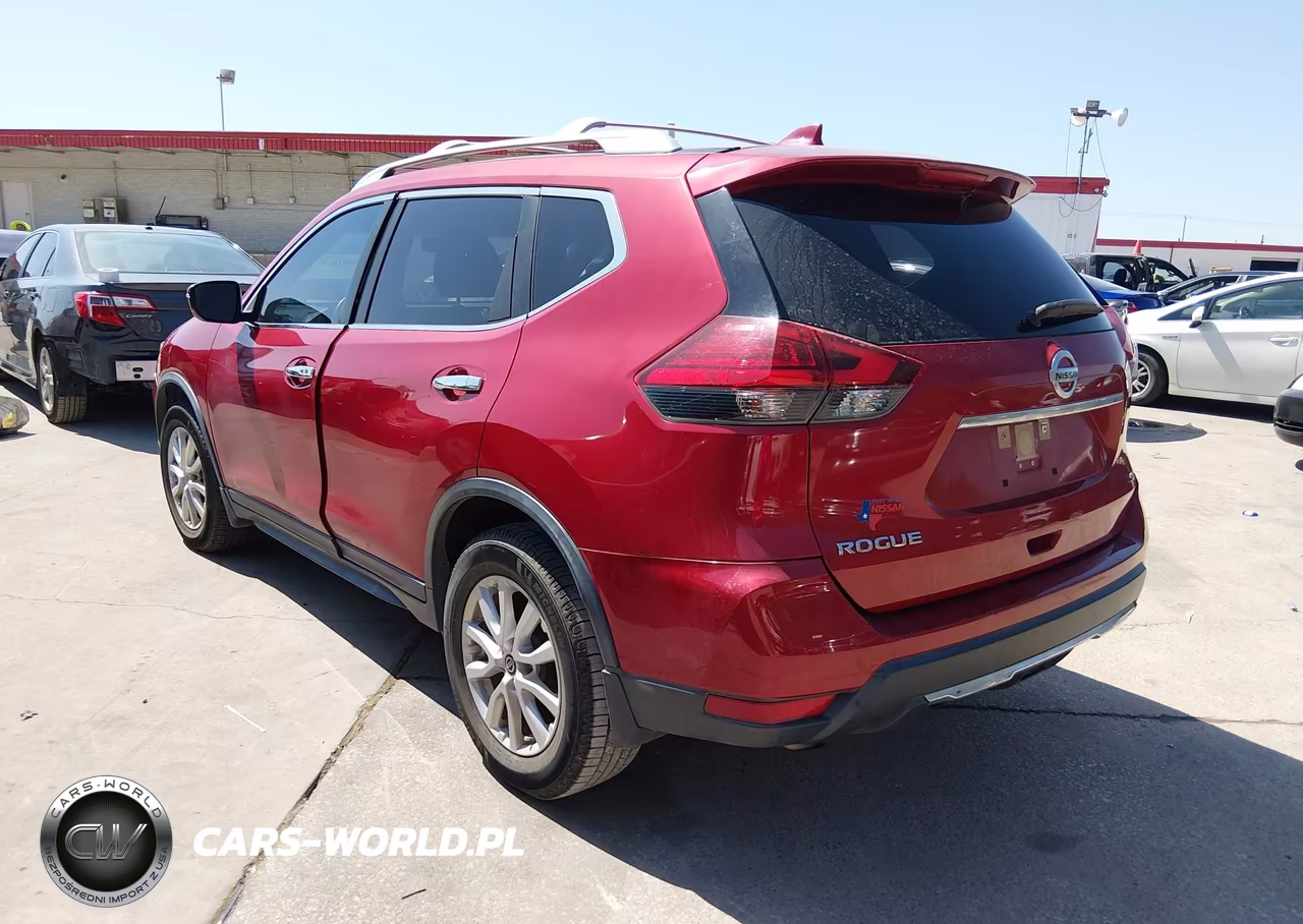 2017 Nissan Rogue Sv VIN:JN8AT2MT1HW392429 - 3