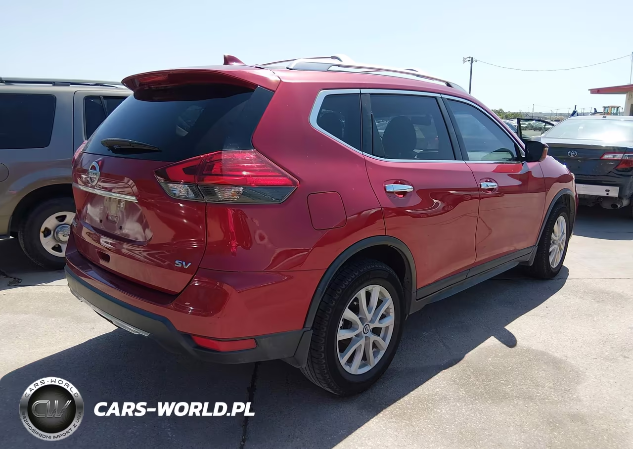 2017 Nissan Rogue Sv VIN:JN8AT2MT1HW392429 - 4