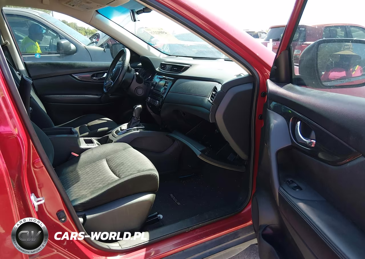 2017 Nissan Rogue Sv VIN:JN8AT2MT1HW392429 - 5
