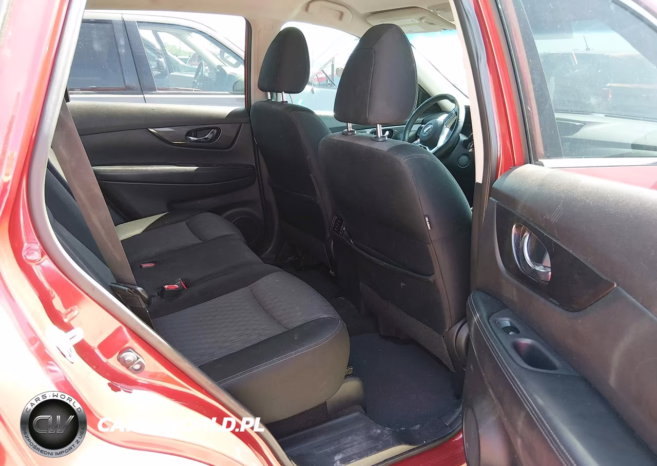 2017 Nissan Rogue Sv VIN:JN8AT2MT1HW392429 - 8