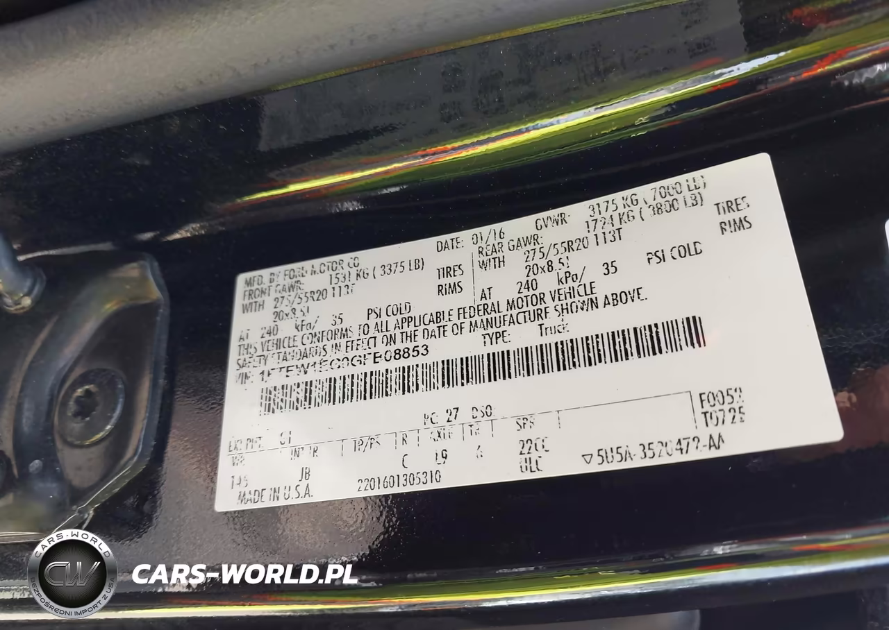 2016 Ford F-150 Xlt VIN:1FTEW1EG0GFB08853 - 9