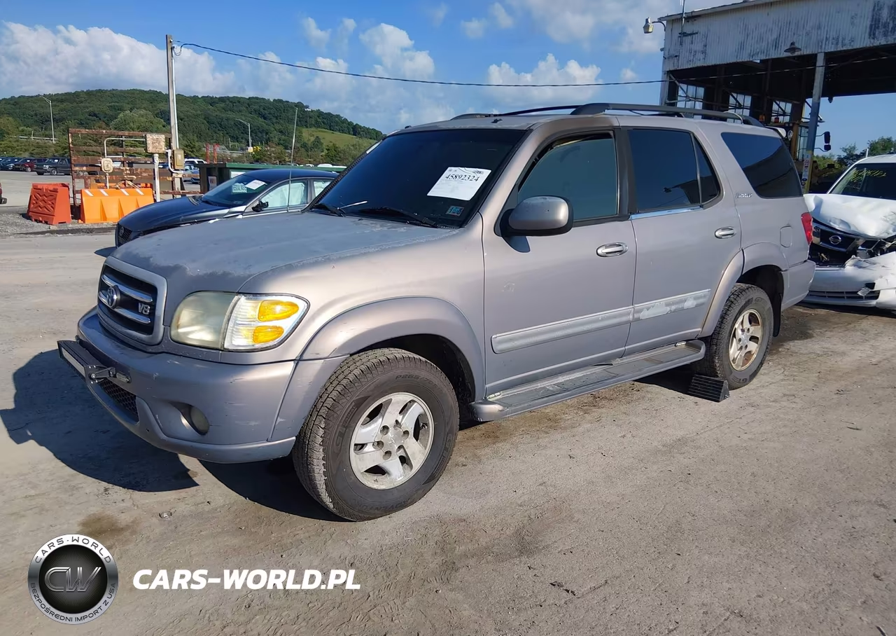 2001 Toyota Sequoia Limited V8 VIN:5TDBT48AX1S025930 - 2