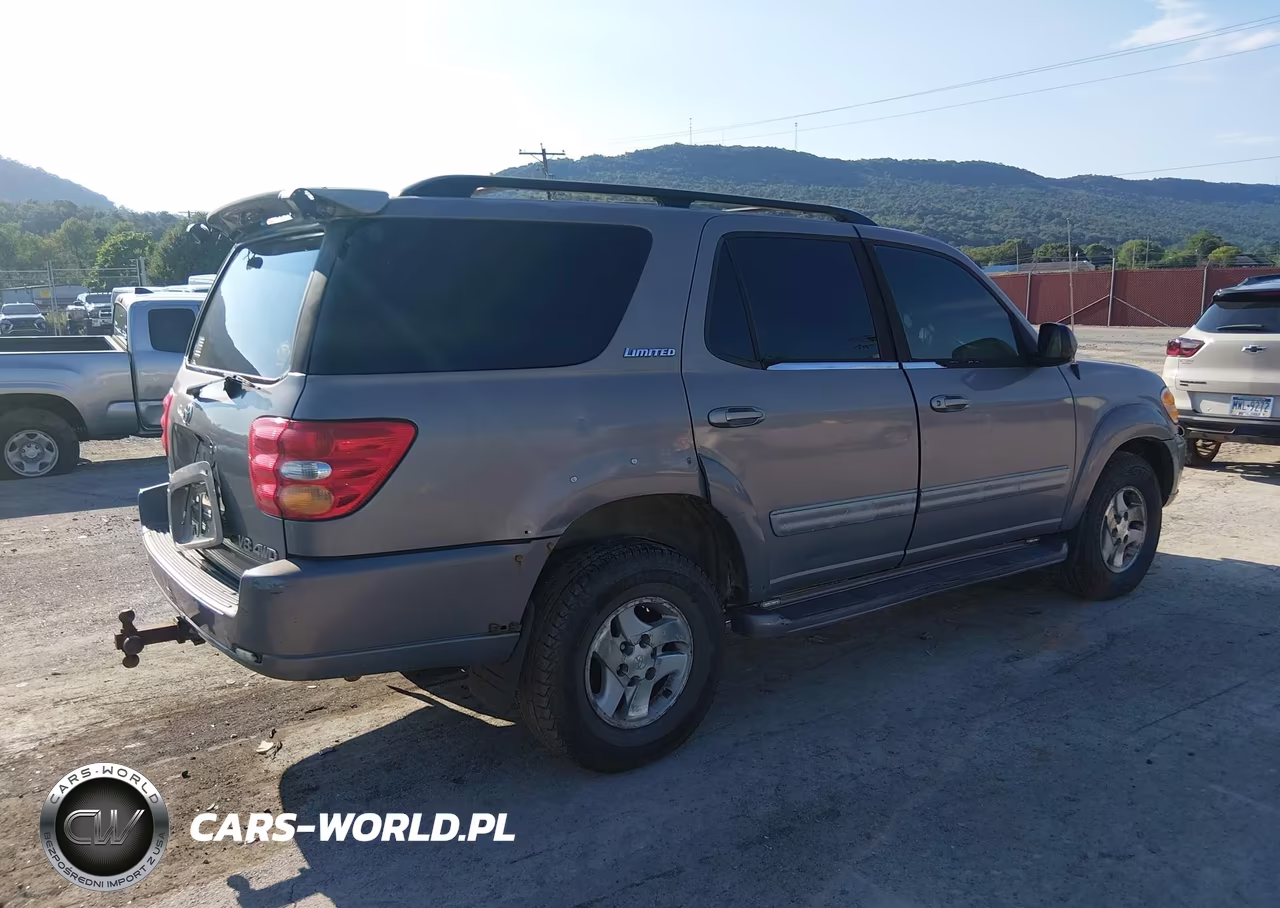 2001 Toyota Sequoia Limited V8 VIN:5TDBT48AX1S025930 - 4