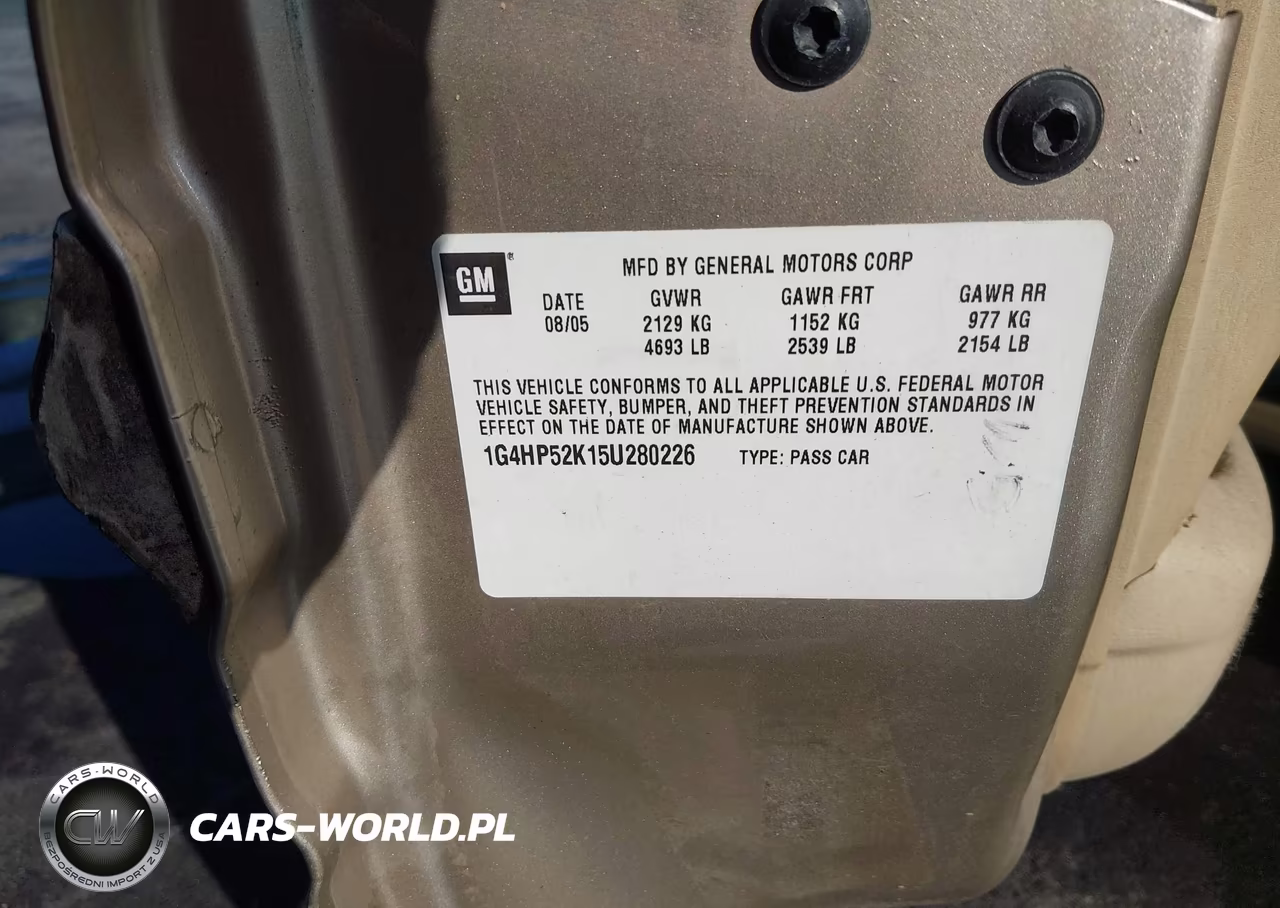 2005 Buick Lesabre Custom VIN:1G4HP52K15U280226 - 9