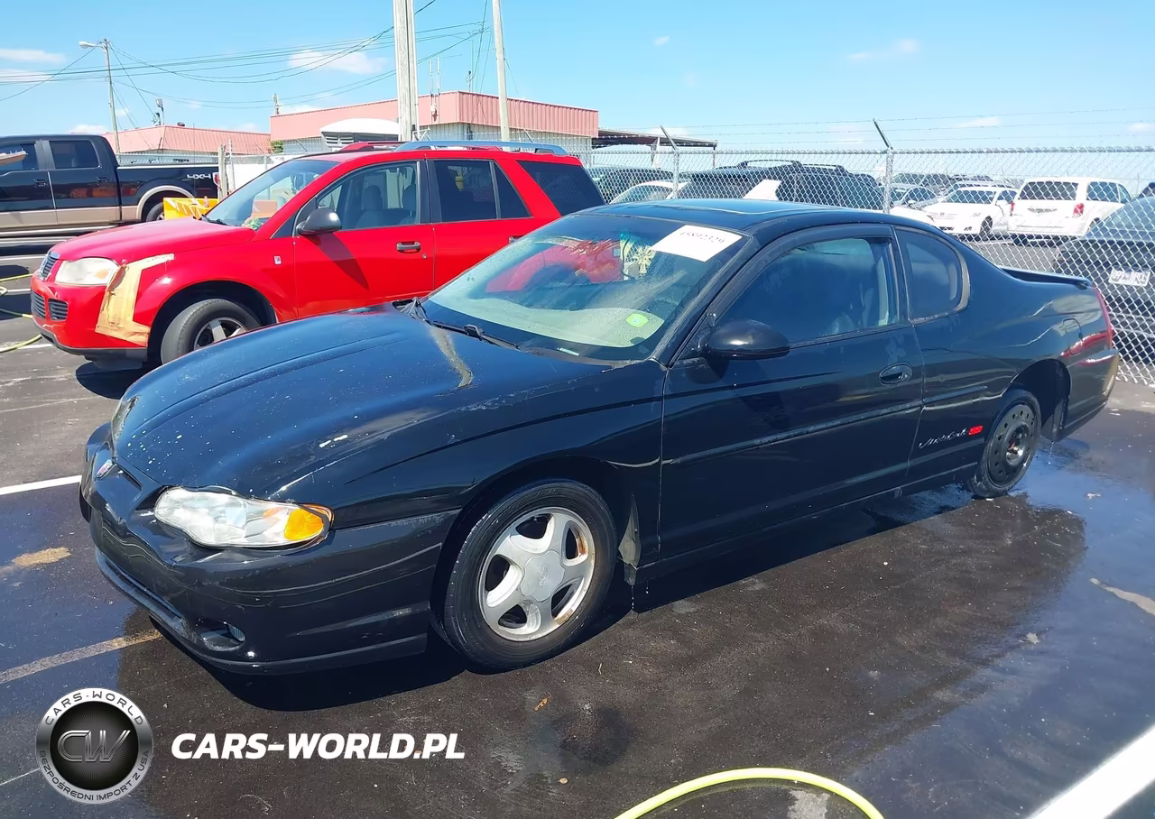 2003 Chevrolet Monte Carlo Ss VIN:2G1WX12K339305814 - 2