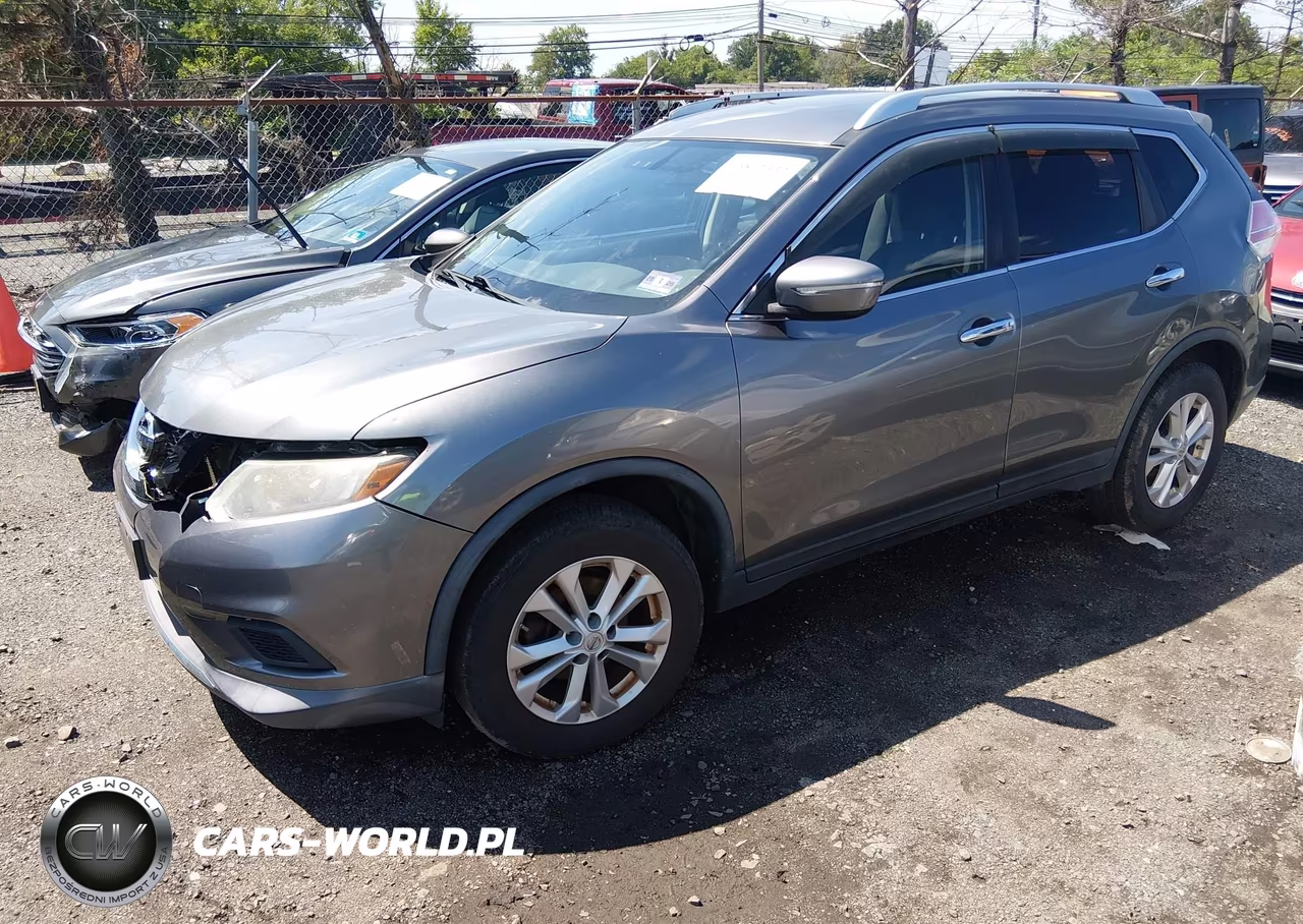 2015 Nissan Rogue Sv VIN:KNMAT2MVXFP511759 - 2
