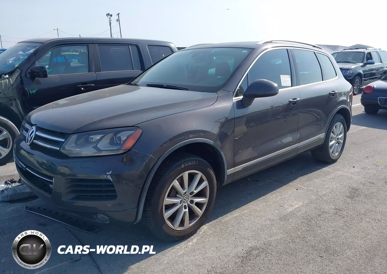 2013 Volkswagen Touareg Vr6 Sport VIN:WVGEF9BPXDD006286 - 2