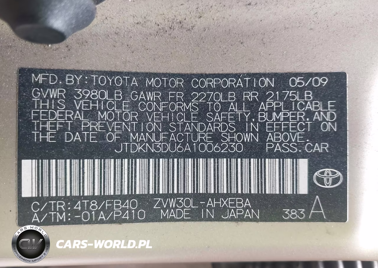 2010 Toyota Prius Ii VIN:JTDKN3DU6A1006230 - 9