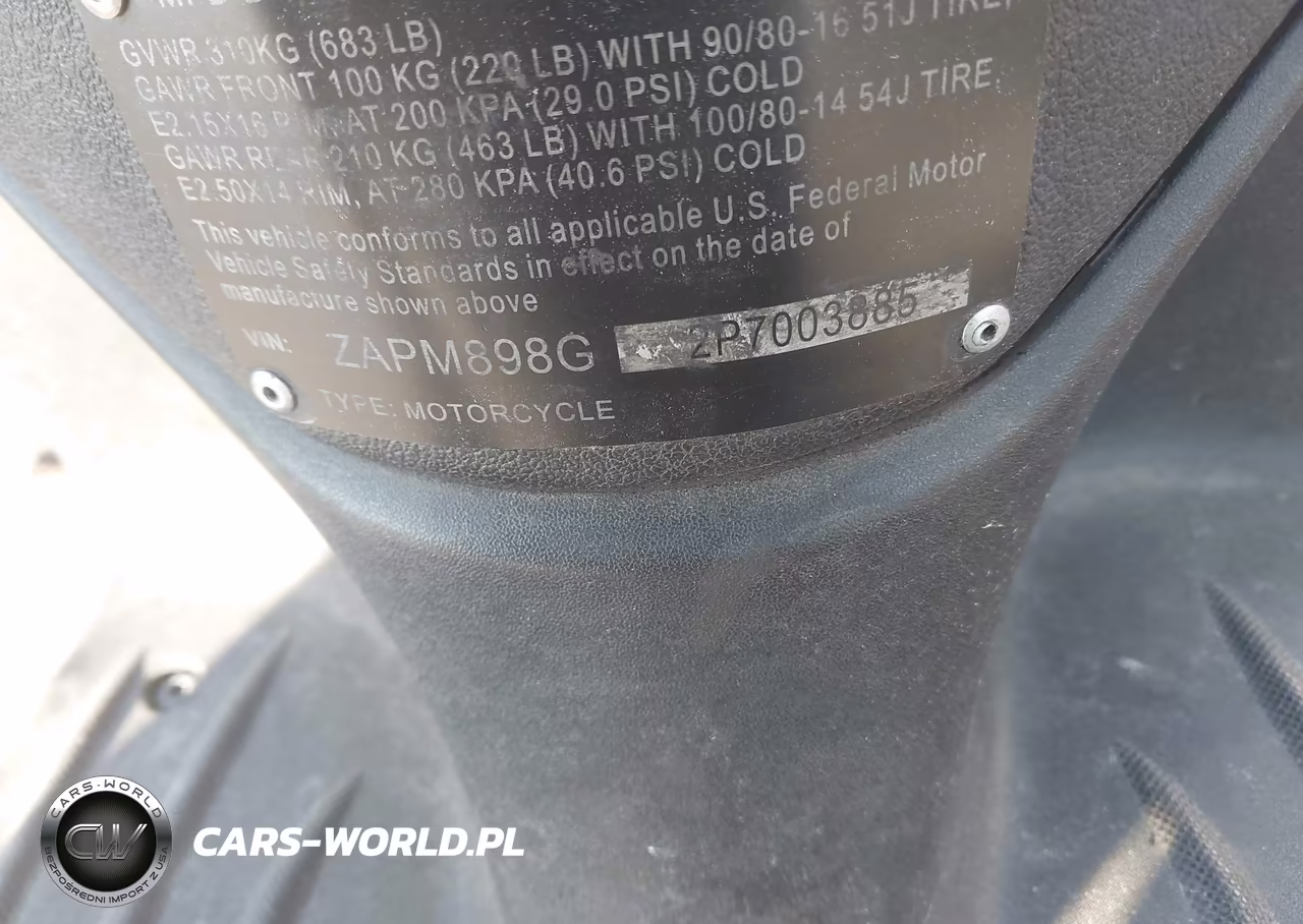 2023 Piaggio Liberty 150-150 S VIN:ZAPM898G2P7003885 - 10