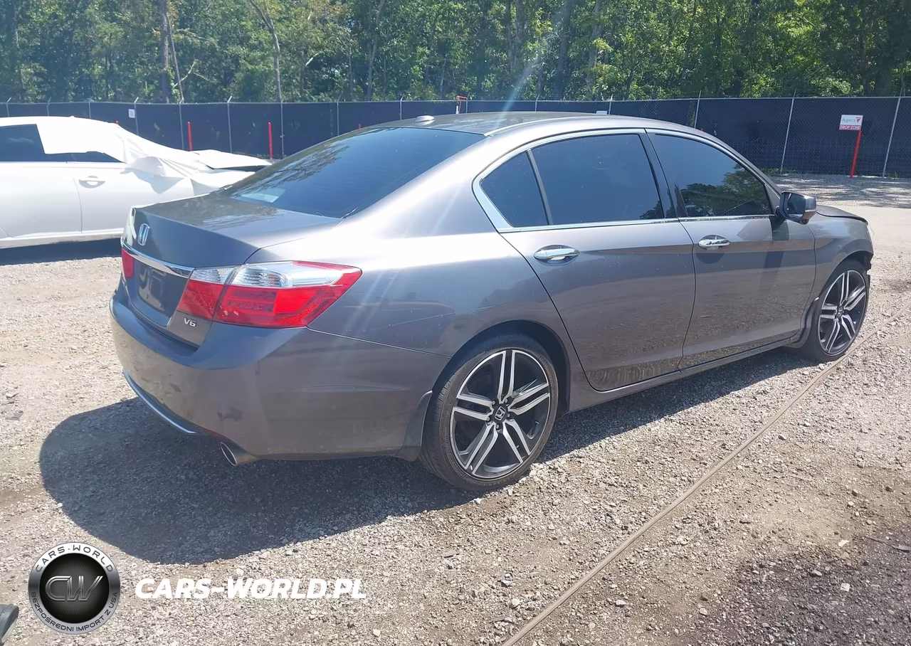 2013 Honda Accord Ex-L V-6 VIN:1HGCR3F86DA006016 - 4