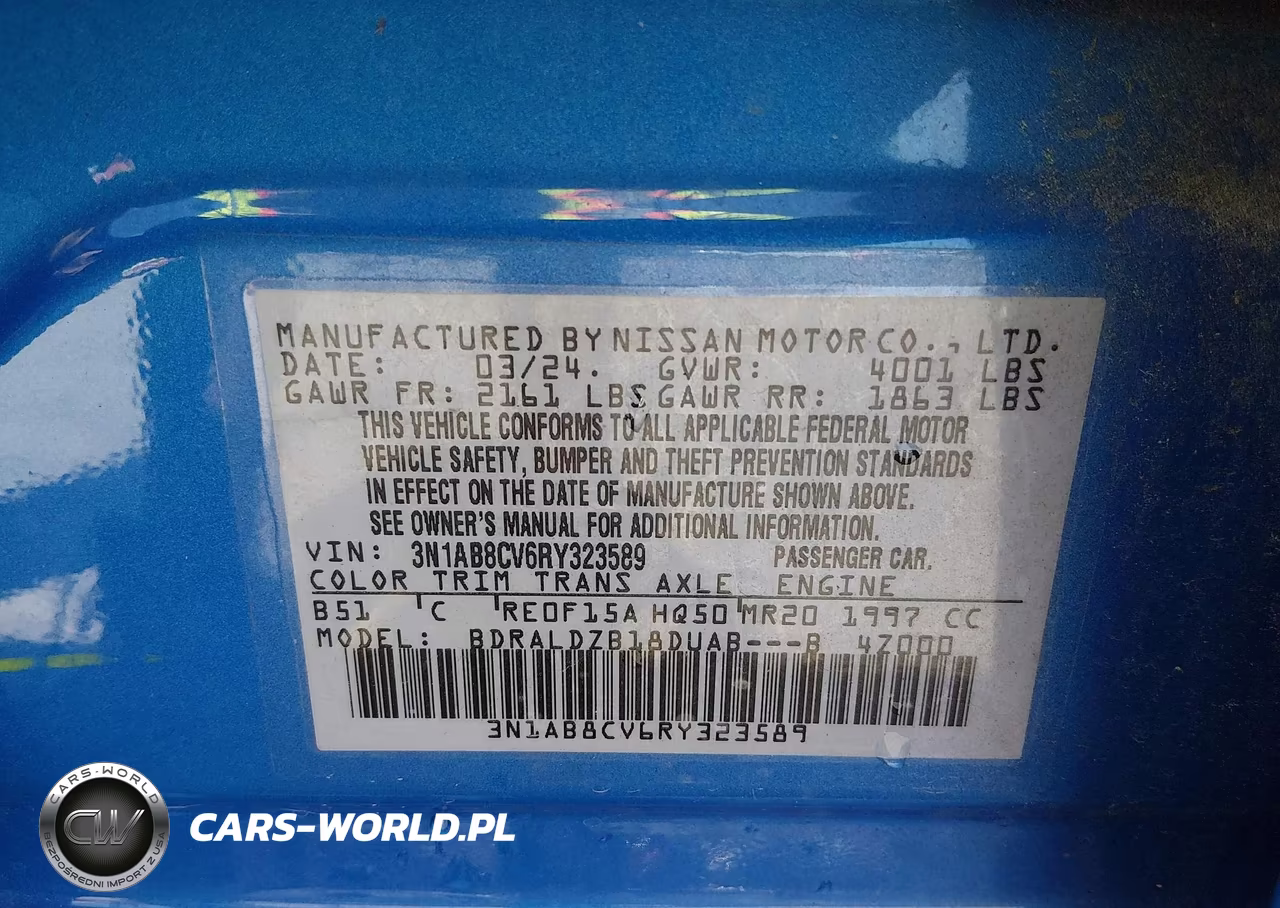 2024 Nissan Sentra Sv Xtronic Cvt VIN:3N1AB8CV6RY323589 - 9