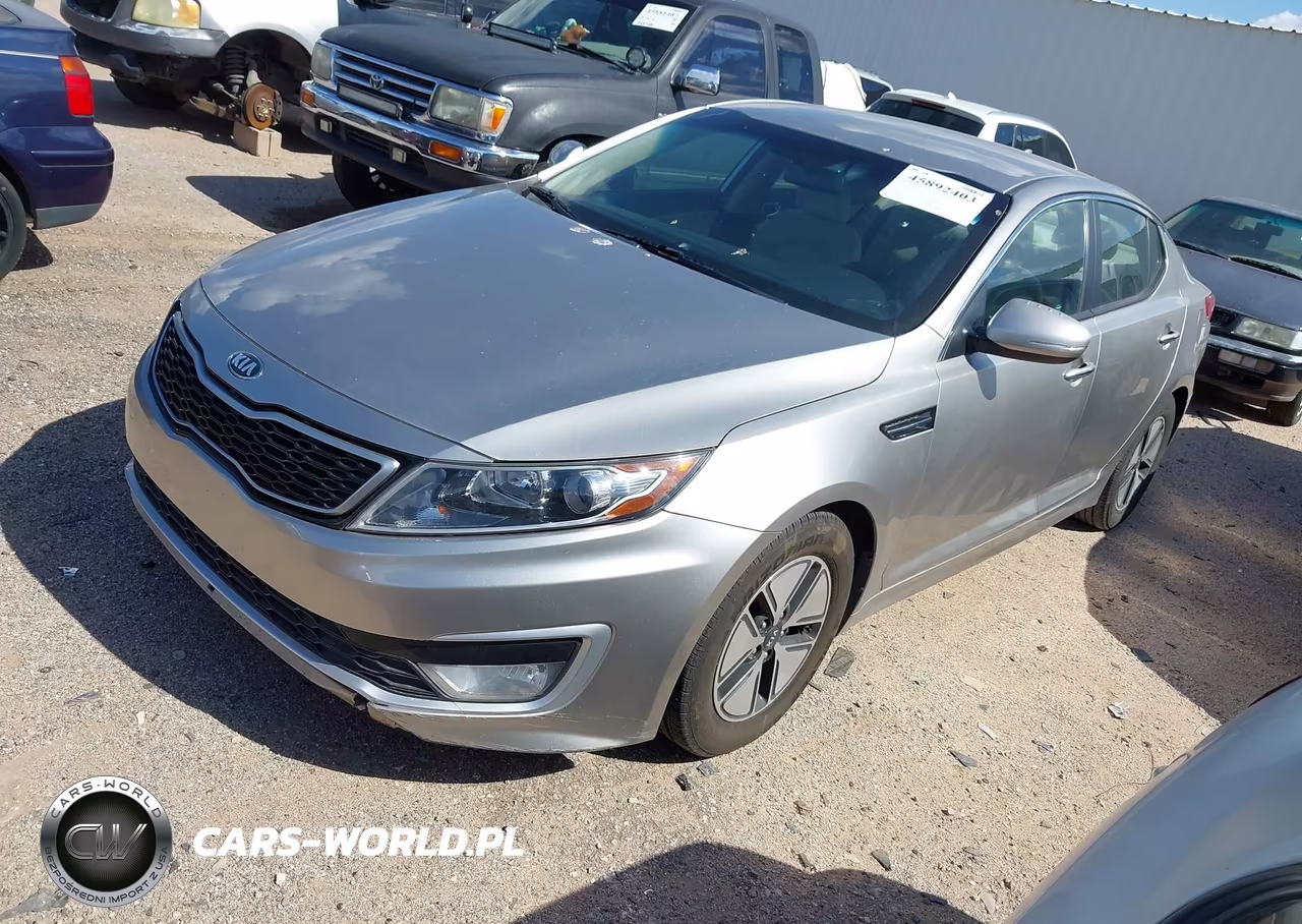 2012 Kia Optima Hybrid VIN:KNAGM4AD0C5035539 - 2