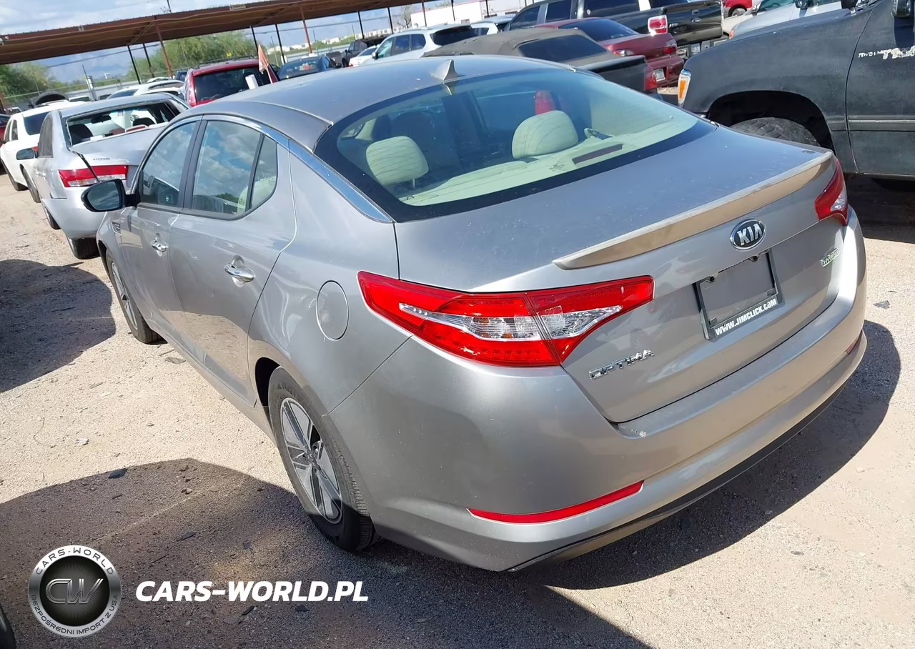 2012 Kia Optima Hybrid VIN:KNAGM4AD0C5035539 - 3