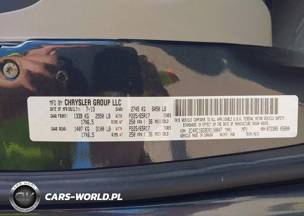 2014 Chrysler Town & Country Touring VIN:2C4RC1BG9ER110847 - 9
