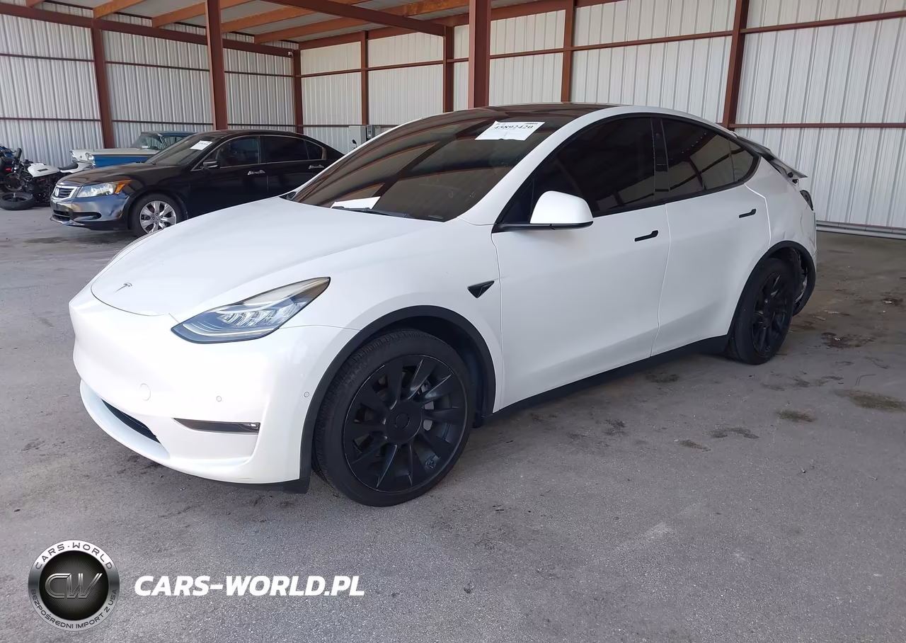 2021 Tesla Model Y Long Range Dual Motor All-Wheel Drive VIN:5YJYGDEE8MF256565 - 2