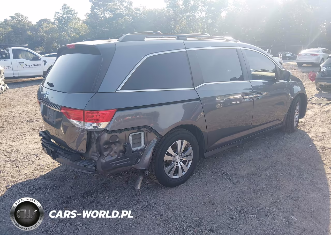 2014 Honda Odyssey Ex-L VIN:5FNRL5H63EB096073 - 4