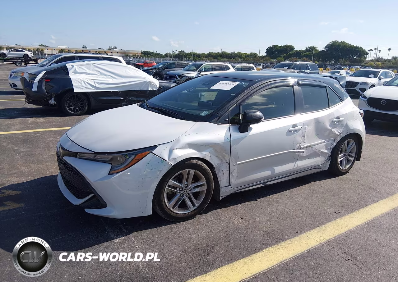 2022 Toyota Corolla Se VIN:JTNB4MBE1N3178725 - 2